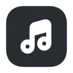 Music Square SVG Icon